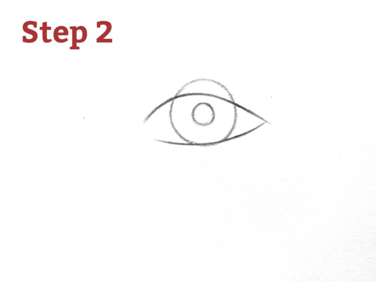 Learn How to draw an Eye step by step Easy | Eye Drawing tutorial for ...