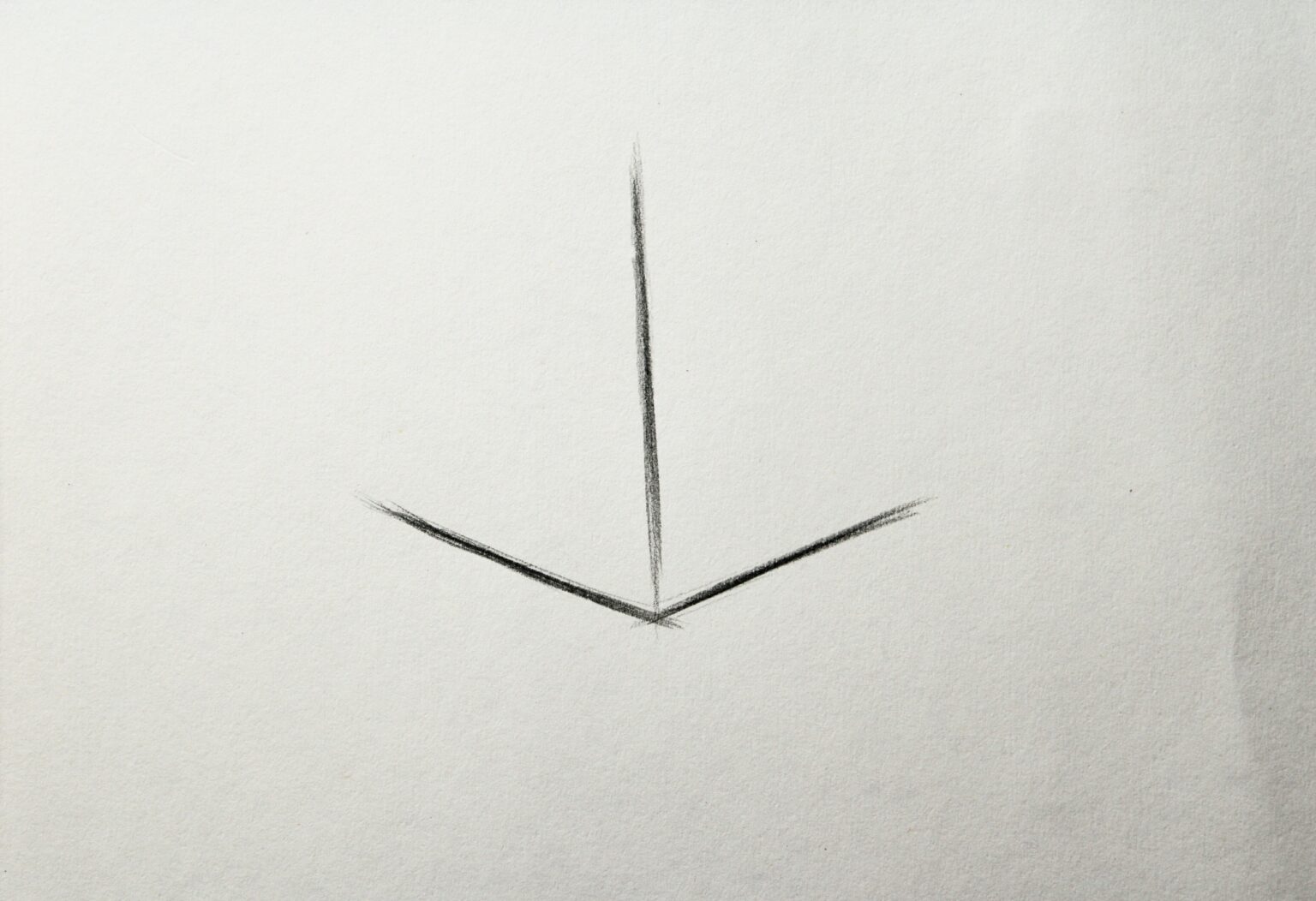 Drawing Basic Shapes : How to draw a Pyramid shape tutorial step by ...