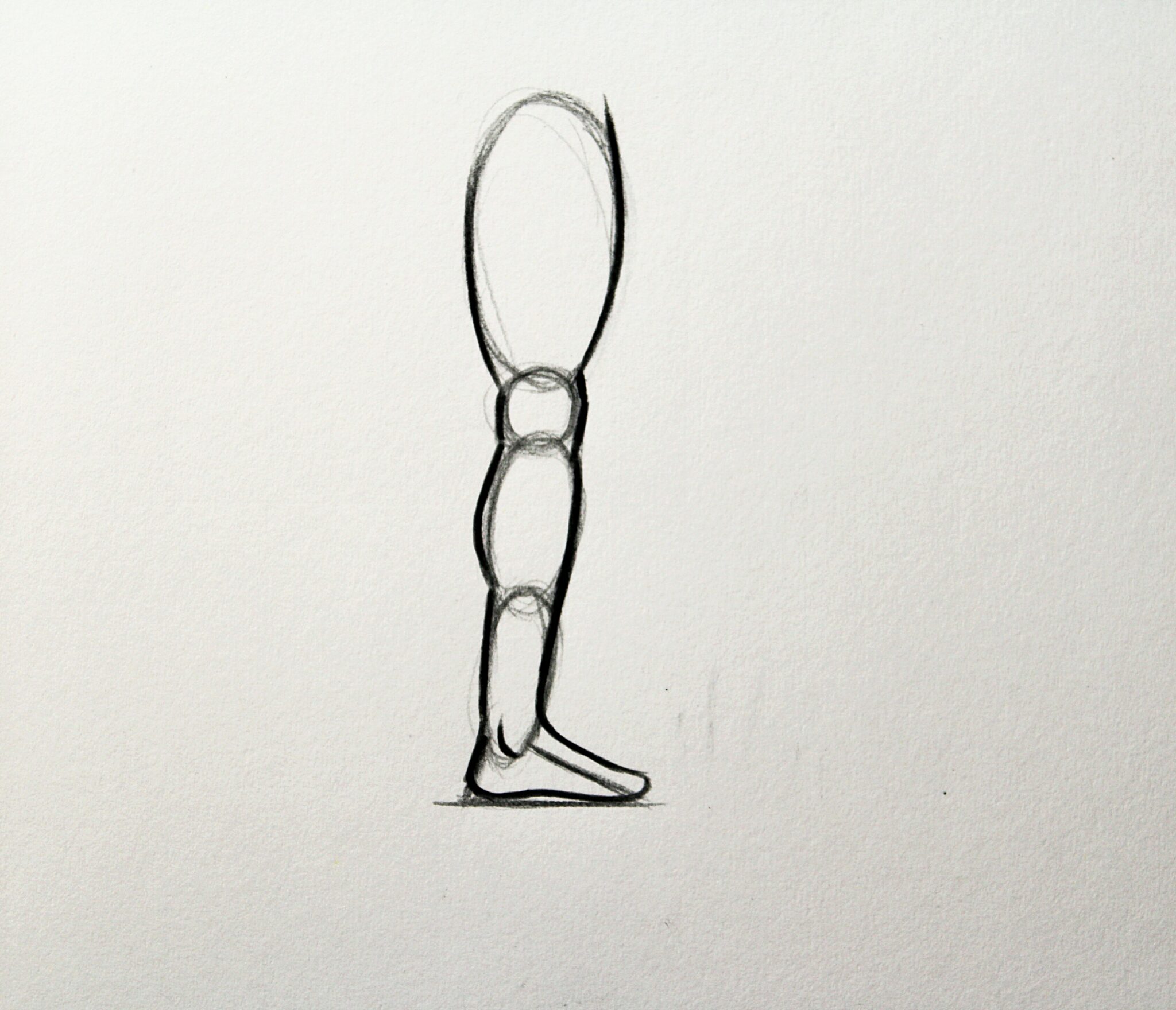 How to draw a Leg step by step - Img 1690218470875 2048x1760