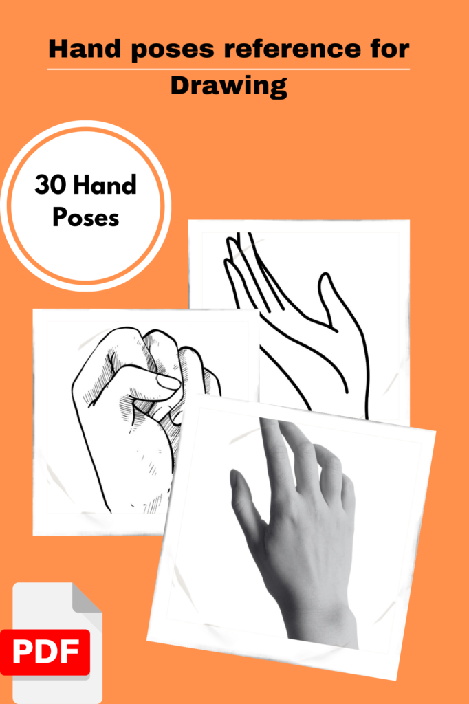 Hand Reference Photos & Poses for Drawing