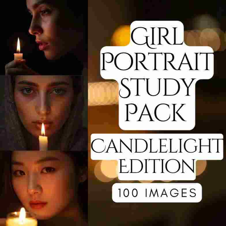 Girl Portrait Reference Images For Drawing Painting Sketching