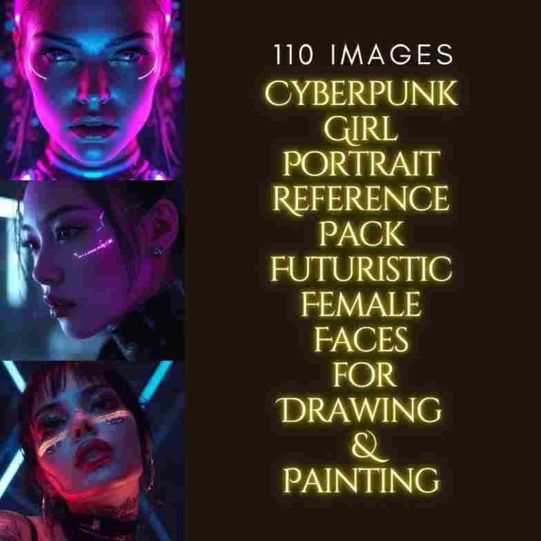 Girl Portrait Sketch Drawing Reference Images