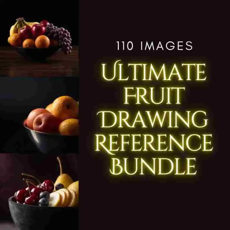 Fruit Drawing Reference Images Bundle