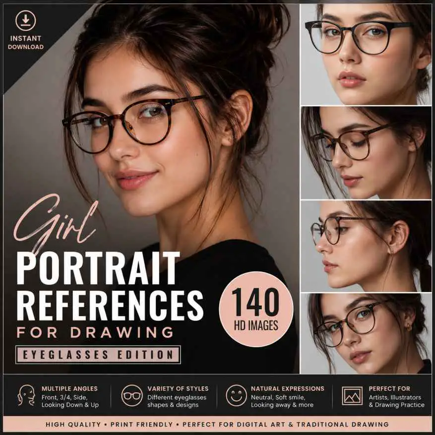 Download Portrait Drawing Reference Images For Practice